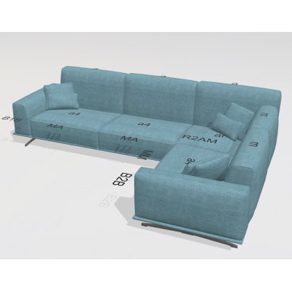 Fama Klee sofa set 9 - 323x227cm