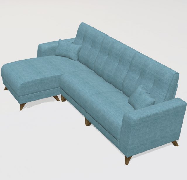 Fama Bari 3 seater with chaise left