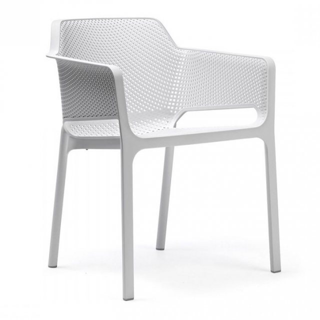 Nardi Net outdoor chairs bianco