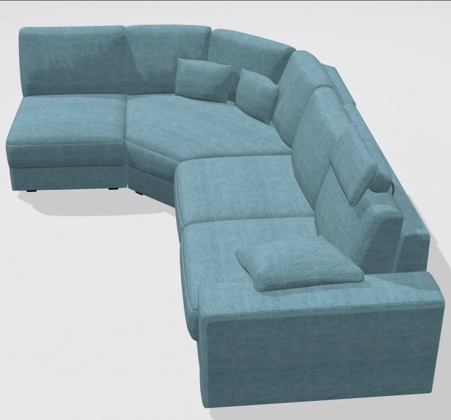 Fama Calessi sofa CL1+R+H -fabric