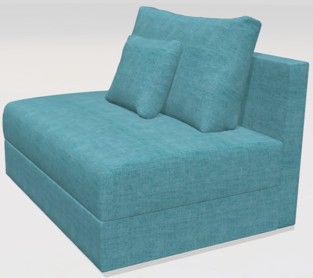 Fama Hector armless sofa AX95