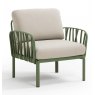 Nardi Komodo outdoor armchair green