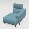 Fama Axel right arm chaise module FD2