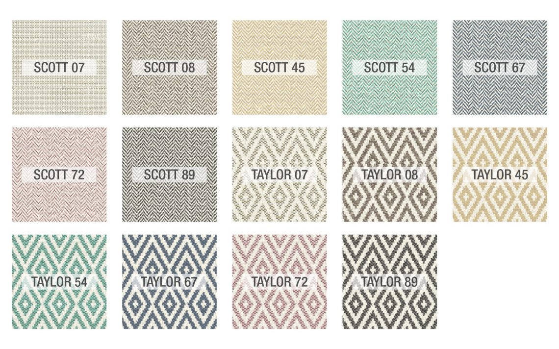 New 2020 Fama Scott & Taylor fabric samples