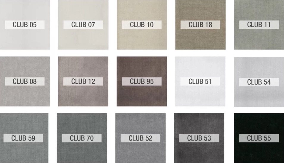Fama Club fabric sample collection