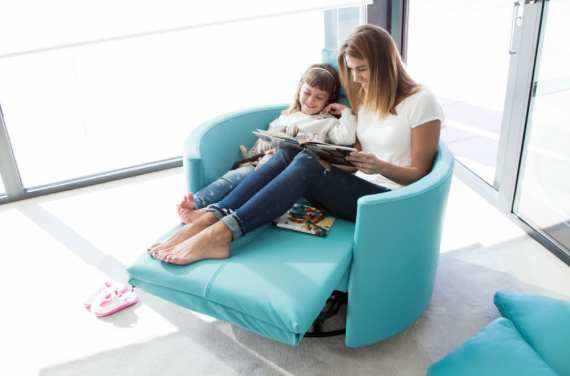 family snuggle armchair by fama