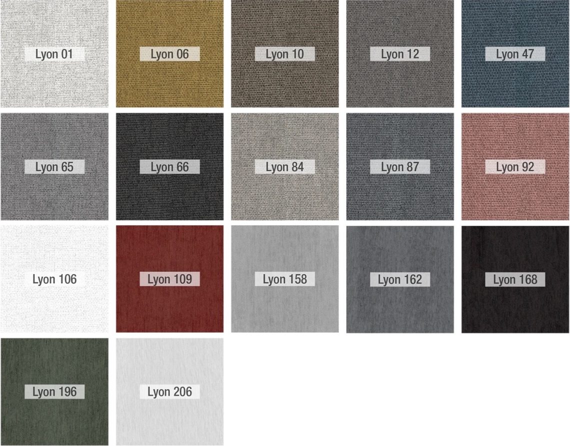 Fama Lyon fabric colours