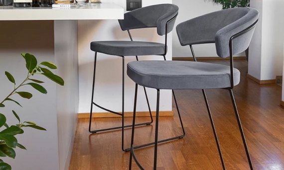 Match your stools to your dining chairs