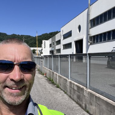 Rob's yearly factory visit