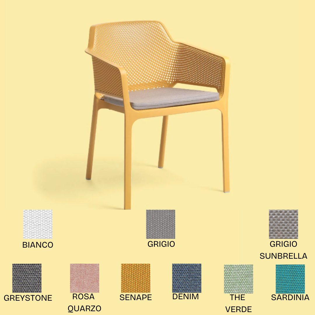 Nardi Outdoor Nardi Net outdoor dining chair seat pad Outdoor Dining