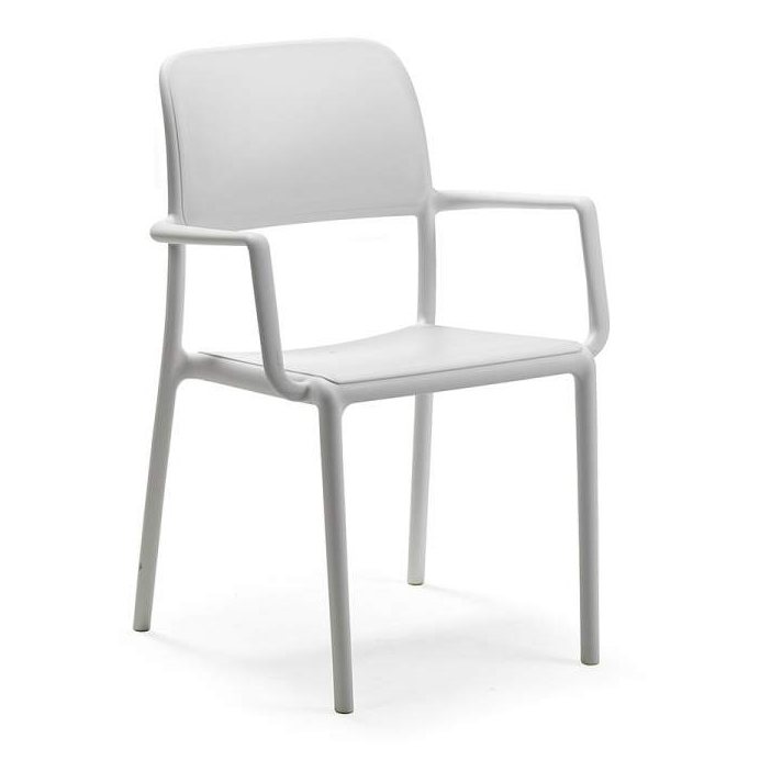 Nardi Outdoor Nardi Riva outdoor dining chairs with arms (set of 6 ...