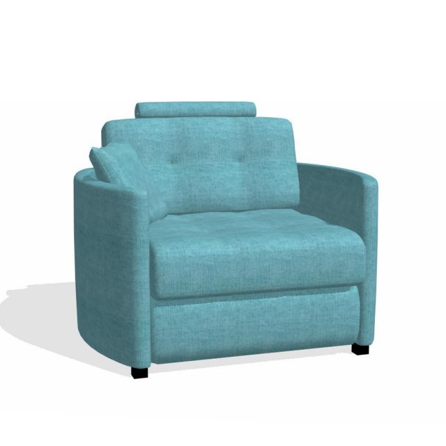 Fama Bolero Armchair bed curved arm Sofa Beds