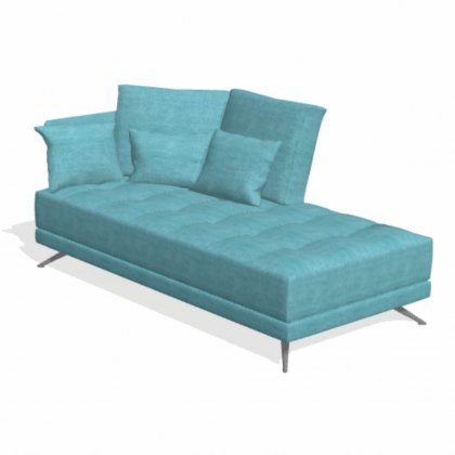 Fama Pacific 3 seater BZ chaise