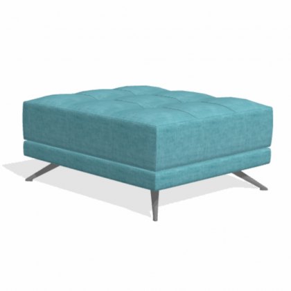 Fama Pacific rectangular PQ footstool