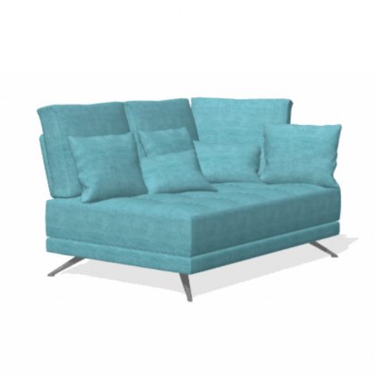 Fama Pacific 2 seater CL with 1 arm sofa module