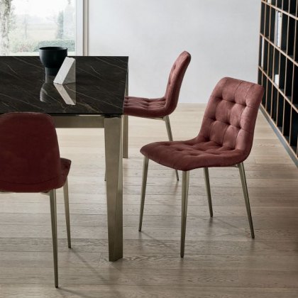 Bontempi Casa Kuga slim dining chair