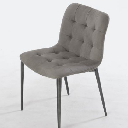 Bontempi Casa Kuga dining chair - metal frame