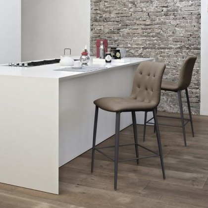 Bontempi Casa Kuga Low Barstool