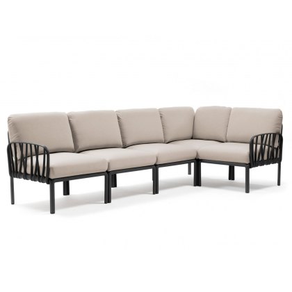 Nardi  Komodo outdoor 5 seater corner sofa