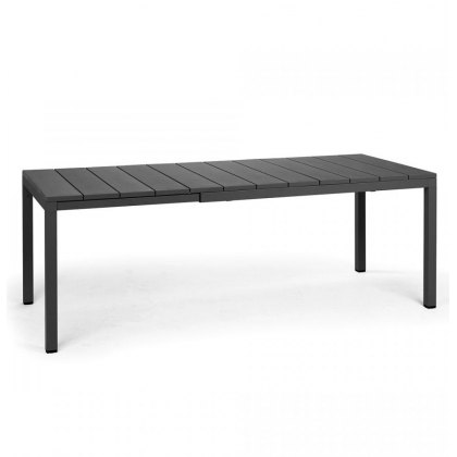 Nardi Rio Aluminium outdoor extending dining table 140-210cm