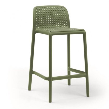 Nardi Lido outdoor low barstool (set of 2)