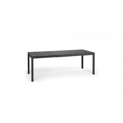 Nardi Rio Anthracite outdoor extending dining table 140-210cm