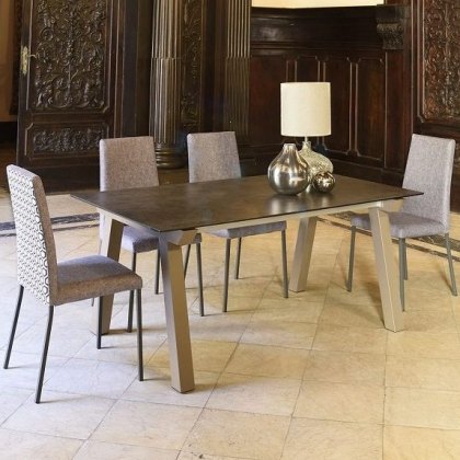 Cadiz fixed dekton dining table