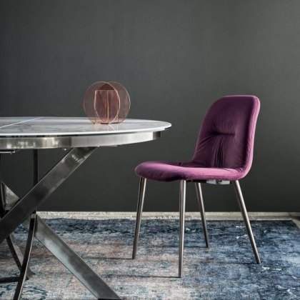 Bontempi Casa Chantal dining chair - conic legs