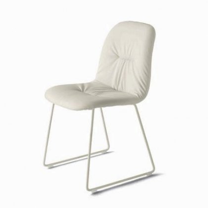 Bontempi Casa Chantal dining chair - sleigh base