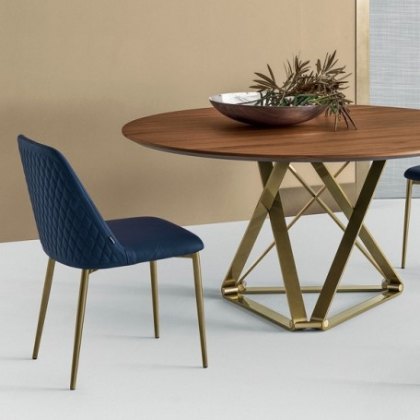 Bontempi Casa Margot dining chair - metal frame