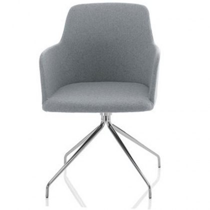 Bontempi Casa Margot carver dining chair - swivel 4 legs