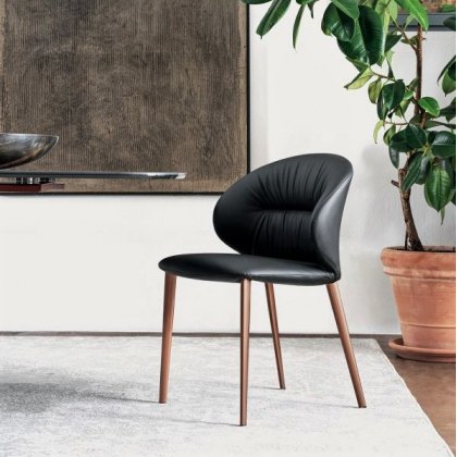 Bontempi Casa Drop dining chair - conic legs