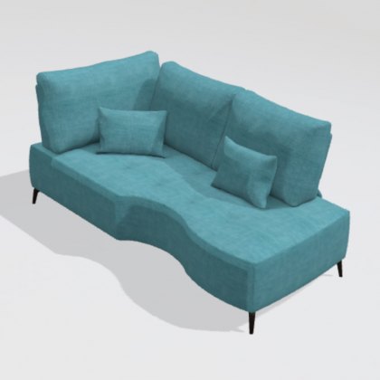 Fama Kalahari RH2 chaise module