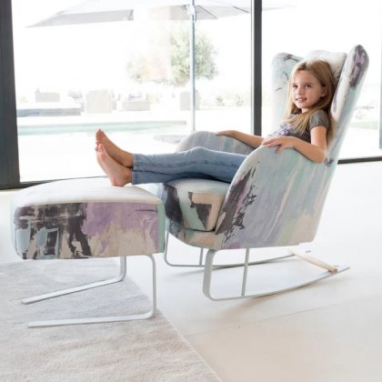 Fama Kylian rocking armchair