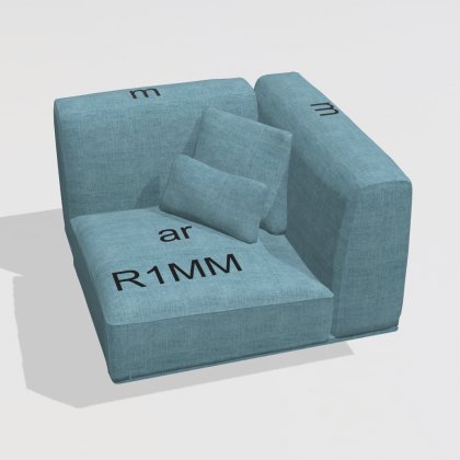 Fama Klee medium back corner module