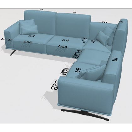 Fama Klever sofa set 1 - 267x248cm