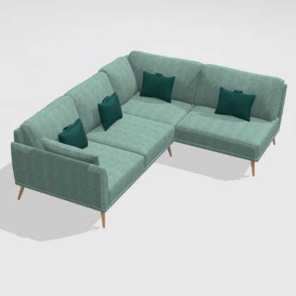 Fama Korinto sofa MB3X1+RJ1