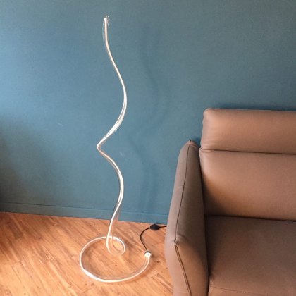 Swirl floor light display