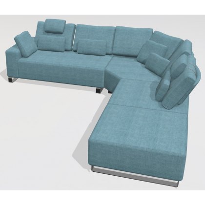 Fama Panky sofa MB1+R+A+D