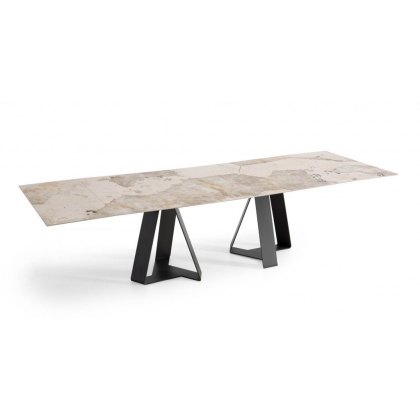 Carcassonne extending dekton dining table