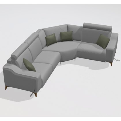 Fama Atlanta corner sofa - D1+N+N+Z+M+D2