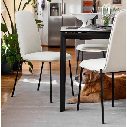 Connubia Calligaris Riley chair - metal leg - CB2157