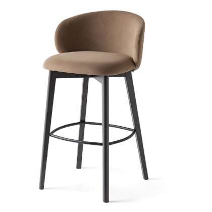 Connubia Calligaris Tuka barstool high - wooden leg - CB1998