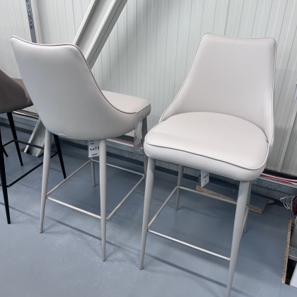2 x Bontempi Casa Clara low barstools - TR516T-M097