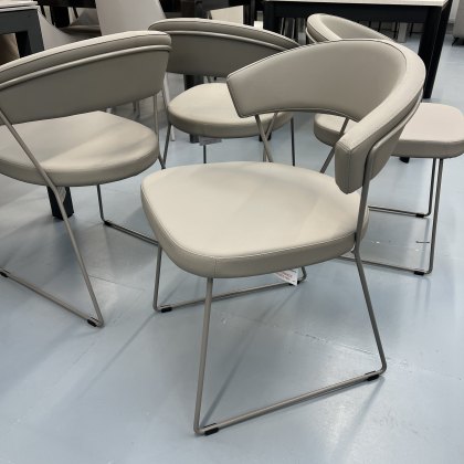 4 x Connubia Calligaris New York chair - CB1022 - with S0A/P176