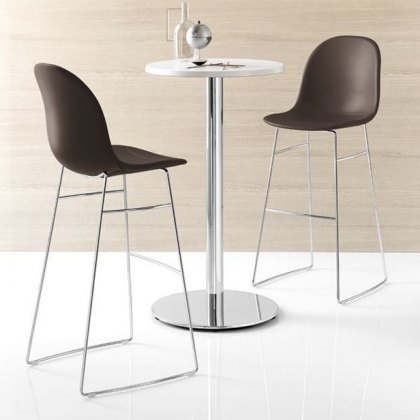 Connubia Calligaris Academy barstool  - metal leg - CB1675