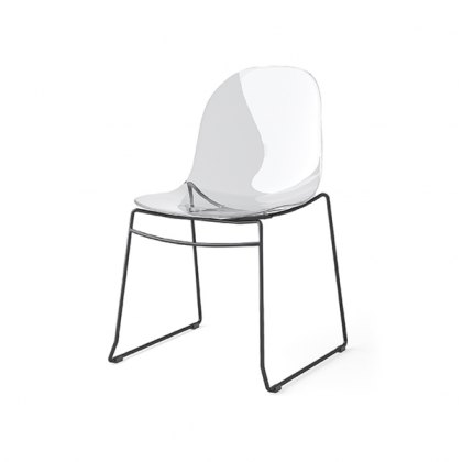 Connubia Calligaris Academy dining chair - metal leg - CB2172