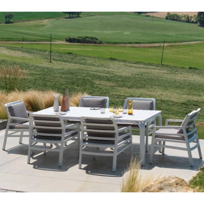 Nardi Alloro outdoor extending dining table
