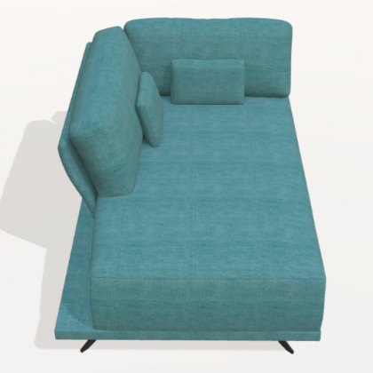 Fama Oasis left high arm chaise module
