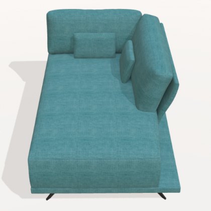 Fama Oasis right high arm chaise module